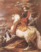 Diego Velazquez Gaspar de Guzman,Count-Duke of Olivares,on Horseback oil painting reproduction